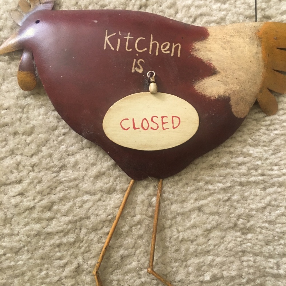 Chicken Kitchen Wall Hanging